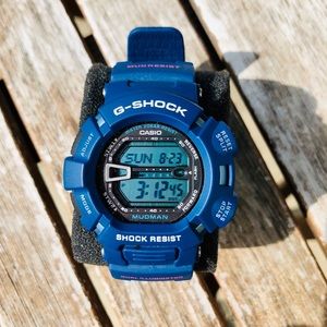 Cassio G-Shock Mud Resist Blue